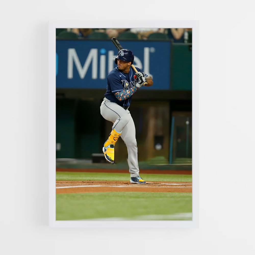 Poster Wander franco – affiche Baseball (vue 3)